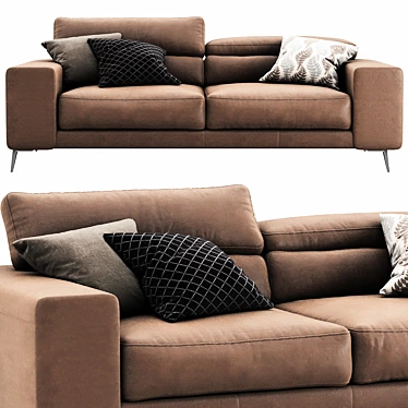 Ditre Italia Anderson: Modern Italian Sofa with Sleek Design 3D model image 1 
