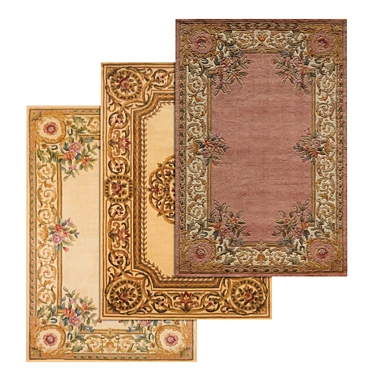 Variety Collection of Luxurious Carpets 3D model image 1 