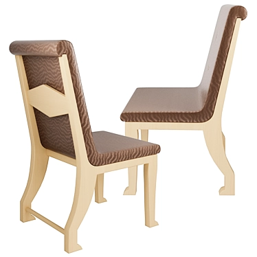 Sleek Corey Chair - Modern Design & Exceptional Comfort 3D model image 1 