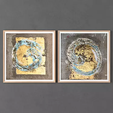 Abstract Frames - 2 Piece Collection 3D model image 1 