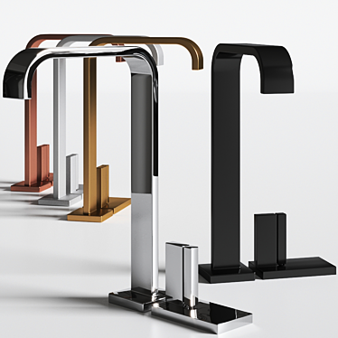 
Sleek Andrew Kitchen Mixer 3D model image 1 