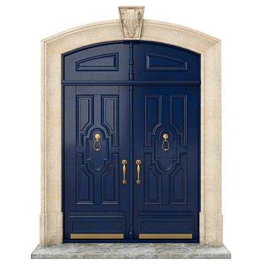 Classic 3D Max Door 3D model image 1 