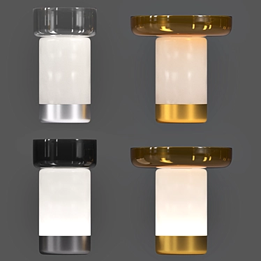 Elegant Artemide BONTA Table Lamp 3D model image 1 