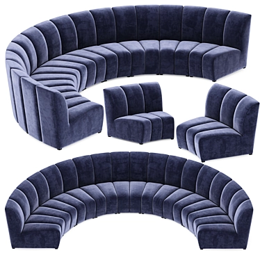 Luxury Modular Sofa: Lando Eichholtz 3D model image 1 