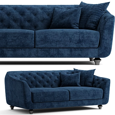 Elegance and Comfort Combined: Ottavia Sofa 3D model image 1 