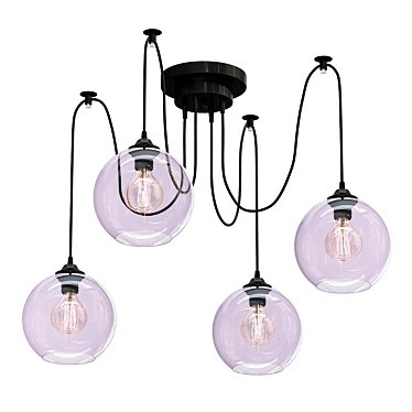 Vitaluce Pendant Light: Sleek and Stylish Illumination 3D model image 1 