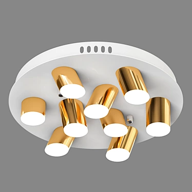 Flensburg Ceiling Chandelier 3D model image 1 