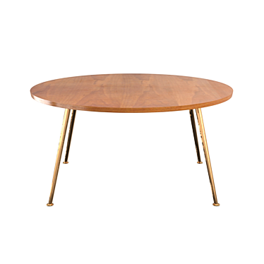 Sleek Thora Coffee Table 3D model image 1 