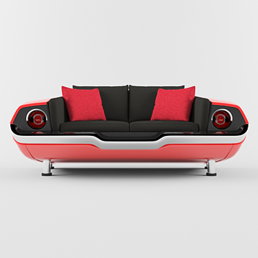 Sleek Camaro Sofa: Stylish and Versatile 3D model image 1 