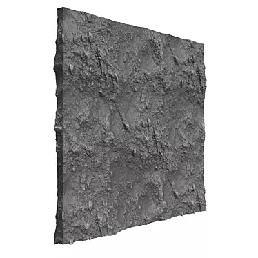 Rustic Stone Wall Panel 3D model image 1 