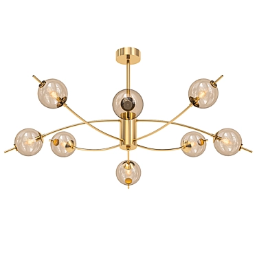 Omnilux Rosolina: Stylish Ceiling Chandelier 3D model image 1 