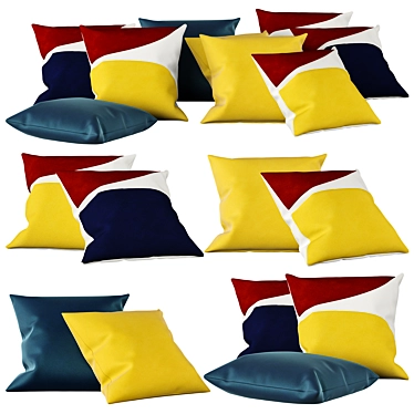 Designer Pillow Set 32 | J by Jasper Conran 3D model image 1 