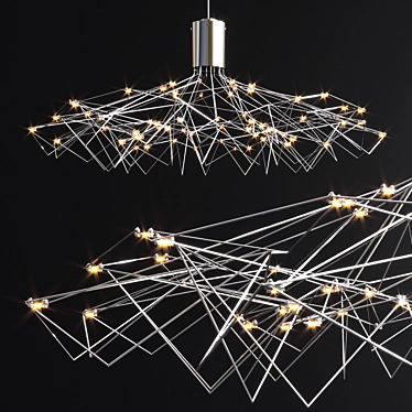 Elegant Bezhko Ballet Chandelier 3D model image 1 