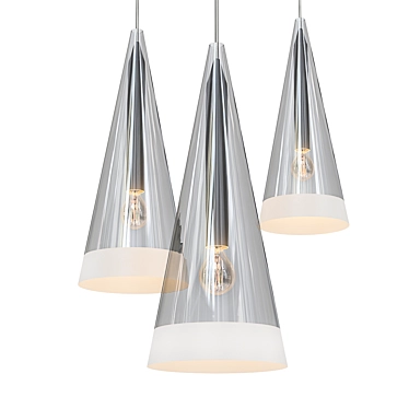 Flos Fucsia Pendant Light: Sleek and Stylish 3D model image 1 