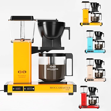 Moccamaster Coffee Makers for Perfect Brews 3D model image 1 