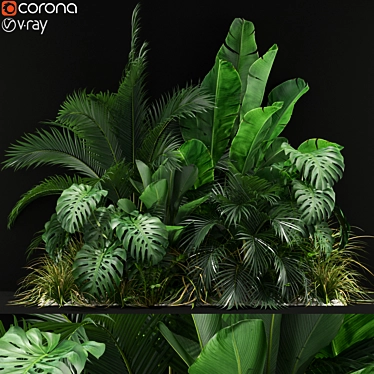 Botanical Bliss: 357 Plant Collection 3D model image 1 
