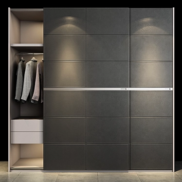 Modern Storage Solution: Cabinet Furniture 3D model image 1 