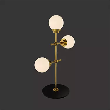 Elegant 2508 Table Lamp: Modern Design 3D model image 1 