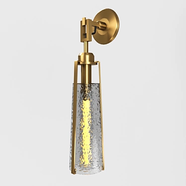 Title: Viran 40.1343 Modern Brass Pendant 3D model image 1 