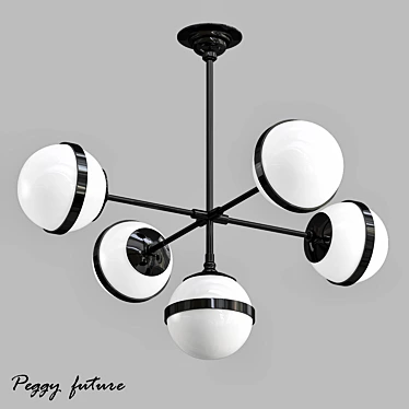  Futuristic Peggy 3D Model 3D model image 1 