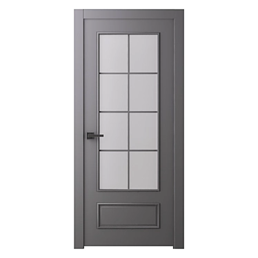 Title: Lamira 5 Interior Door (Belwooddoors) 3D model image 1 