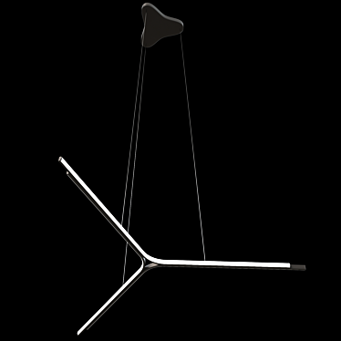 Modern LED Pendant Light: Nova Luce Oderick 3D model image 1 