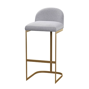 Arizona Bar Chair: Sleek and Stylish 3D model image 1 