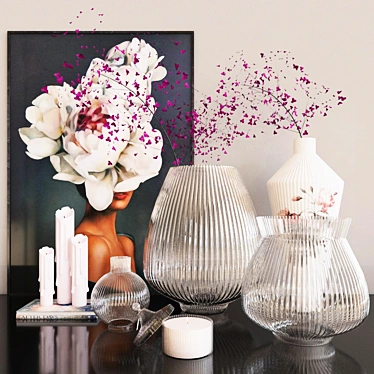 Elegant Decor Set: Vray + Corona Render 3D model image 1 