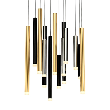 Marron LED Suspensions: Cembalo 16x4W 3D model image 1 