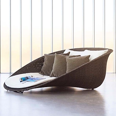 Elegant Fibonacci Vantana Lounge 3D model image 1 