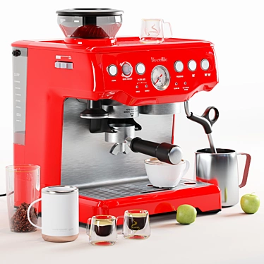 Breville Barista Express: Your Perfect Espresso 3D model image 1 