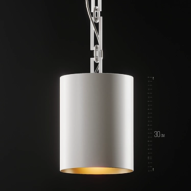 Stylish Alston Mini Pendant 3D model image 1 