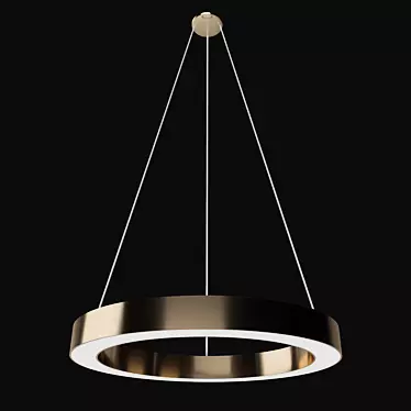 Elegant Pendant Lighting 3D model image 1 