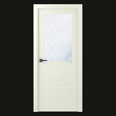 Elegant Elina Interior Door 3D model image 1 