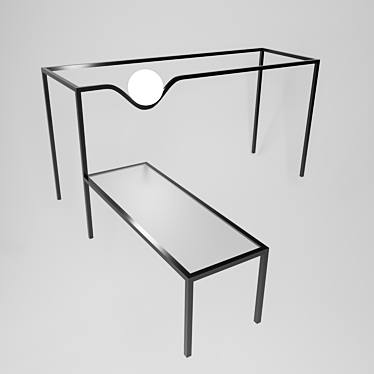  Illuminated Coffee Table 3D model image 1 