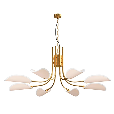 Elegant Bellvik Chandelier 3D model image 1 