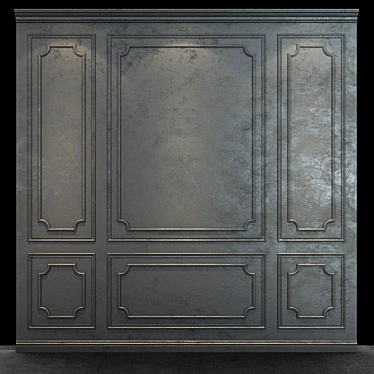 Stylish Wall Panel for Modern Interiors 3D model image 1 