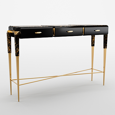 Luxury Spear Console 3D model image 1 