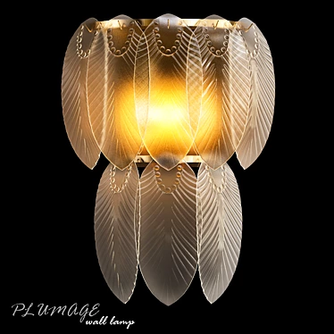 Elegant Plumage Vase: 2013 Edition 3D model image 1 