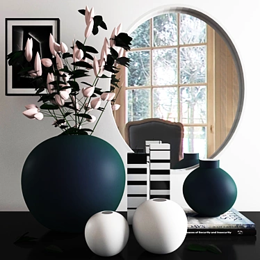 Elegant Decor Set: Vray, Corona, 3dsmax 3D model image 1 