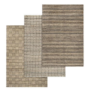 High-quality Carpets Set 3D model image 1 