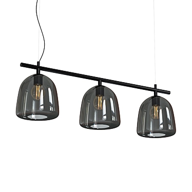 Modern Designer Pendant Light 3D model image 1 