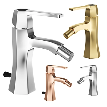 Chérie Single Lever Bidet Faucet 3D model image 1 