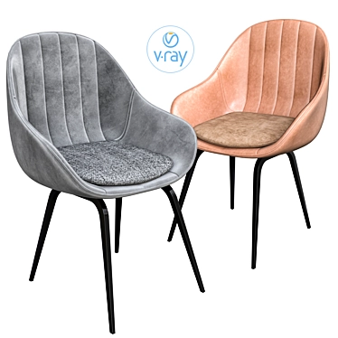 Rotterdam Chair: Modern and Versatile 3D model image 1 