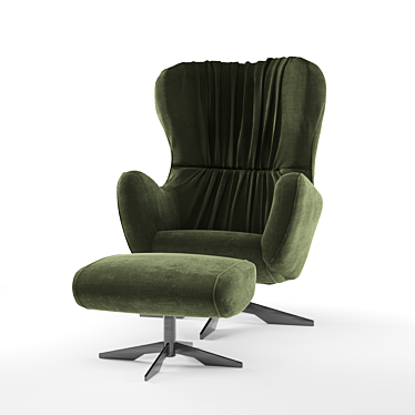 Corona Modern Armchair 3D model image 1 