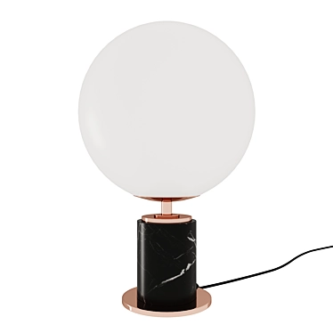 Elegant Marcel Table Lamp 3D model image 1 