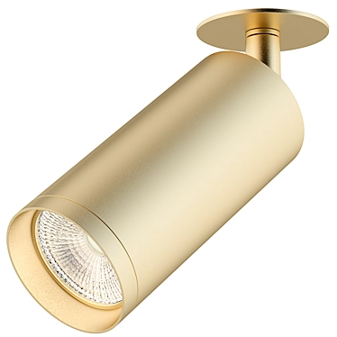 Maytoni Focus Ceiling Lamp - Matte Gold, GU10 Socket 3D model image 1 