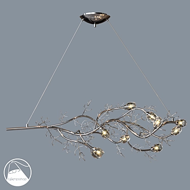 Branching Beauty Chandelier 3D model image 1 