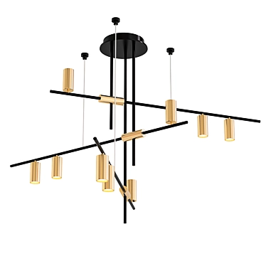 Loft_It_Tribes Pendant Light 3D model image 1 