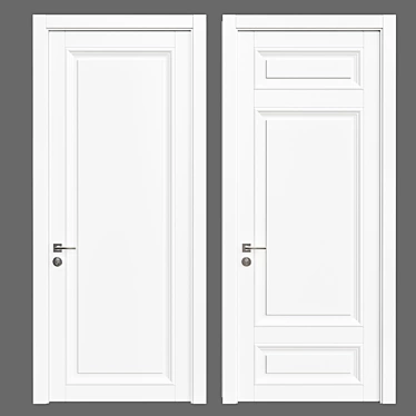 Elegant Entry: Door 31 3D model image 1 